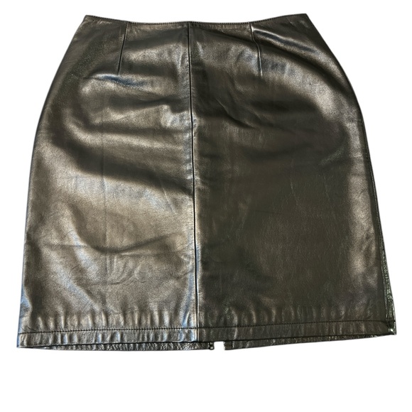 Wilsons Leather Dresses & Skirts - VINTAGE WILSONS LEATHER MAXIMA LEATHER SKIRT BLACK SIZE 12